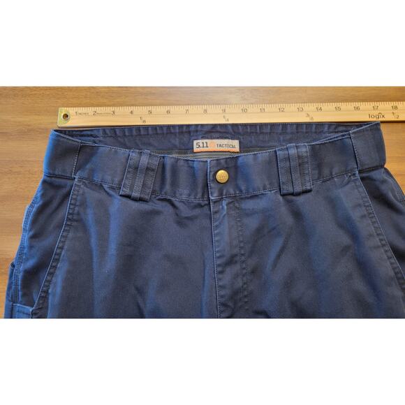 5.11 Tactical EMS Pants Men’s 34x30 Blue Cargo Utility Twill Canvas 74310 - Picture 6 of 16